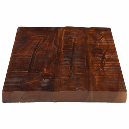 Table Top 50x30x3.8 cm Rectangular Solid Wood Reclaimed
