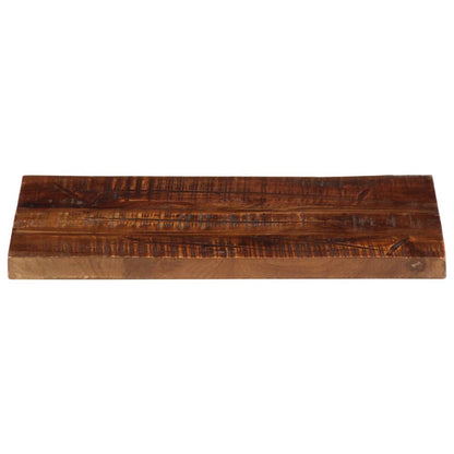 Table Top 60x30x3.8 cm Rectangular Solid Wood Reclaimed