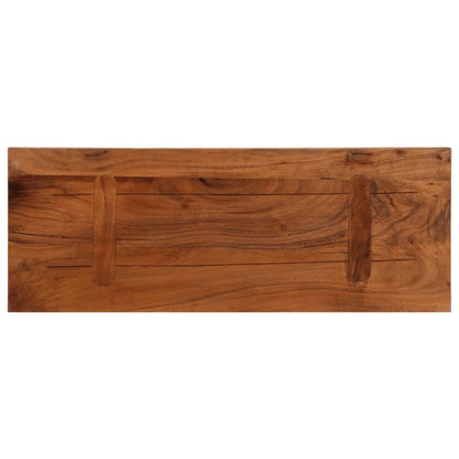 Table Top 70x30x3.8 cm Rectangular Solid Wood Reclaimed