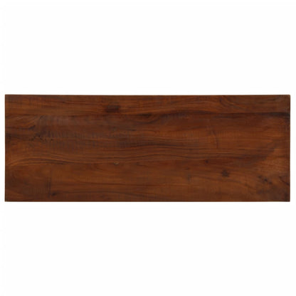 Table Top 90x30x3.8 cm Rectangular Solid Wood Reclaimed