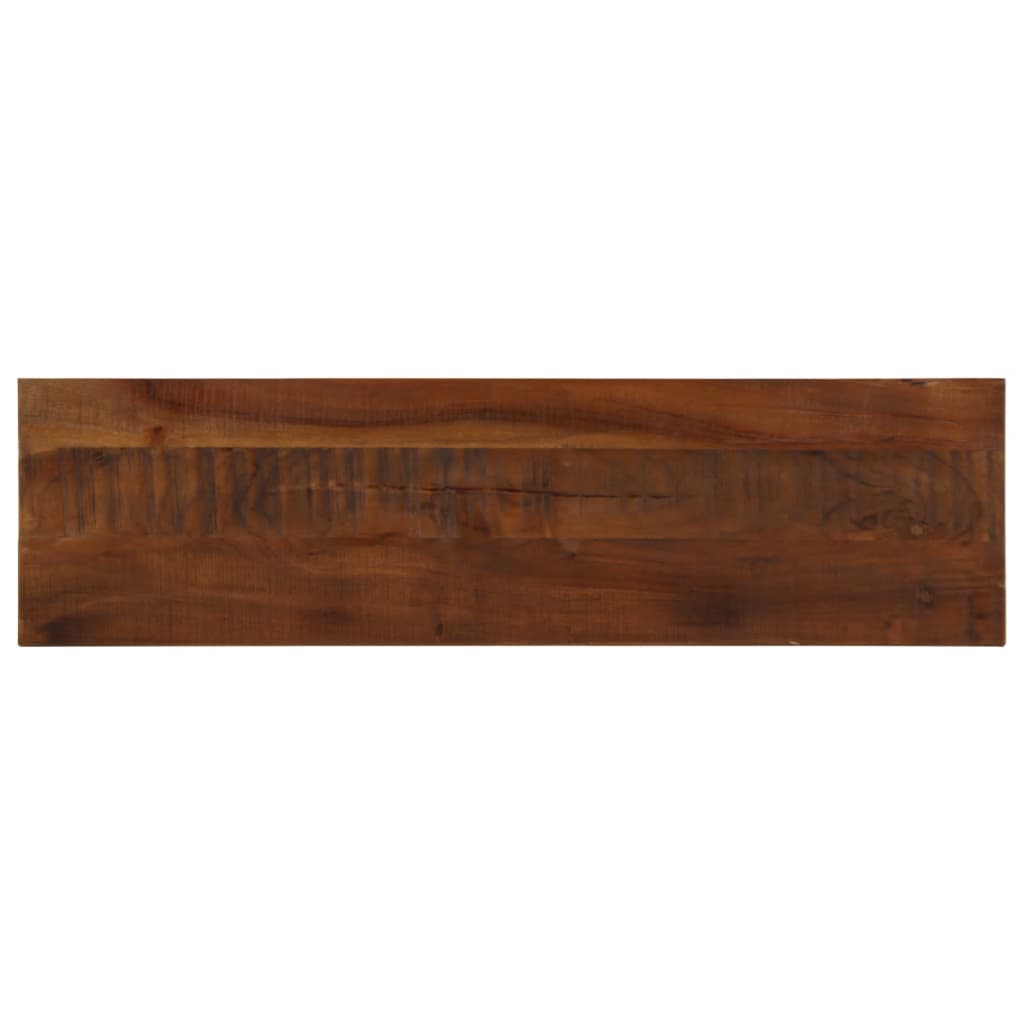 Table Top 120x30x3,8 cm Rectangular Solid Wood Reclaimed