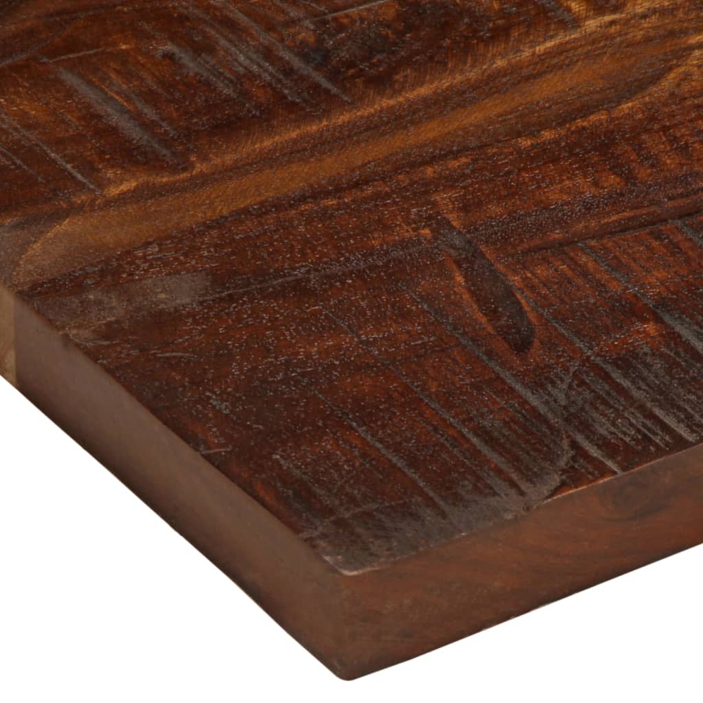 Table Top 50x40x3.8 cm Rectangular Solid Wood Reclaimed