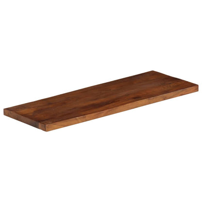 Table Top 90x40x3.8 cm Rectangular Solid Wood Reclaimed