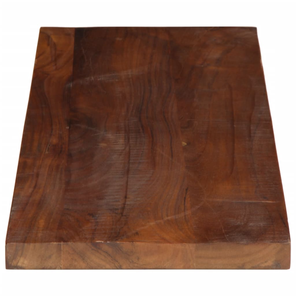 Table Top 90x40x3.8 cm Rectangular Solid Wood Reclaimed