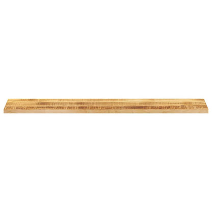 Table Top 180x30x2.5 cm Rectangular Solid Wood Rough Mango