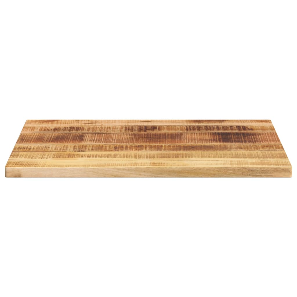 Table Top 90x60x2.5 cm Rectangular Solid Wood Rough Mango