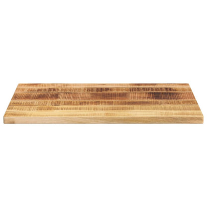Table Top 90x60x2.5 cm Rectangular Solid Wood Rough Mango