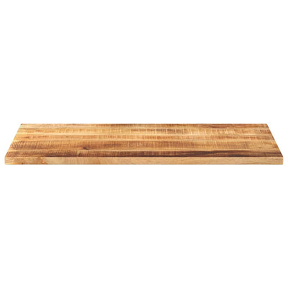 Table Top 100x60x2.5 cm Rectangular Solid Wood Rough Mango