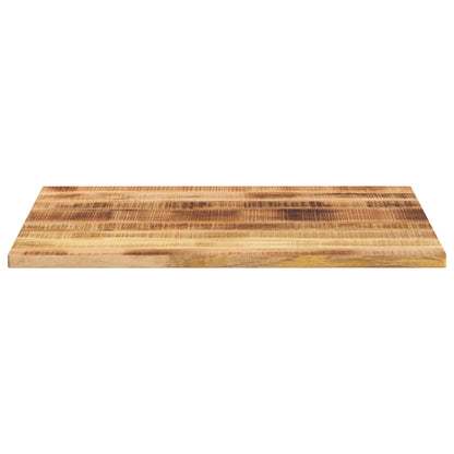 Table Top 90x80x2.5 cm Rectangular Solid Wood Rough Mango