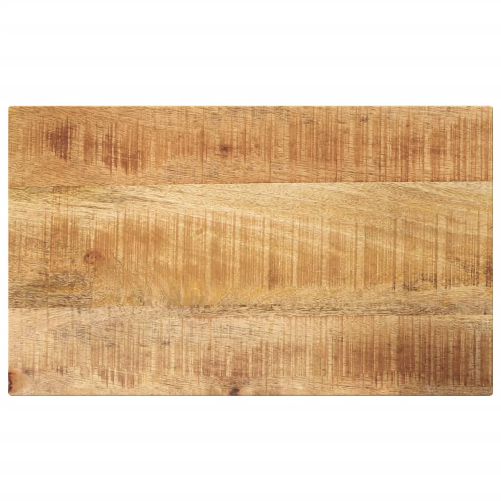 Table Top 40x20x3.8 cm Rectangular Solid Wood Rough Mango
