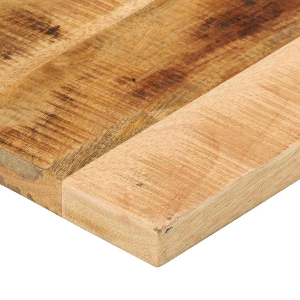Table Top 40x20x3.8 cm Rectangular Solid Wood Rough Mango