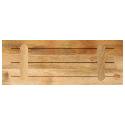 Table Top 90x20x3.8 cm Rectangular Solid Wood Rough Mango