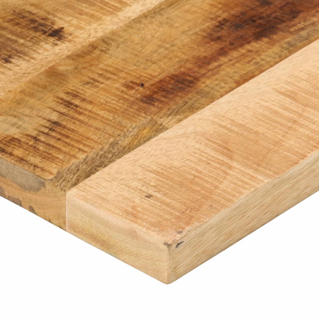 Table Top 50x40x3.8 cm Rectangular Solid Wood Rough Mango