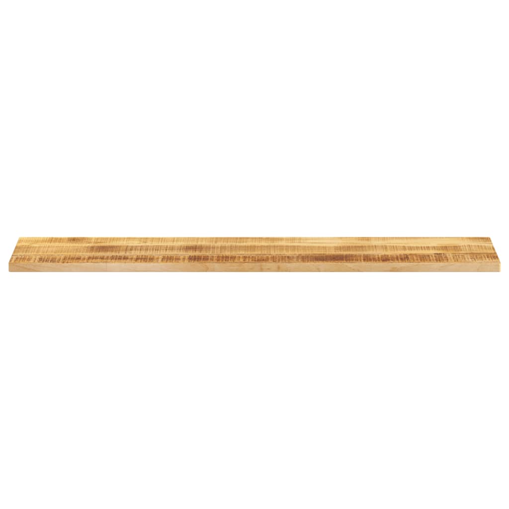 Table Top 140x40x3.8 cm Rectangular Solid Wood Rough Mango
