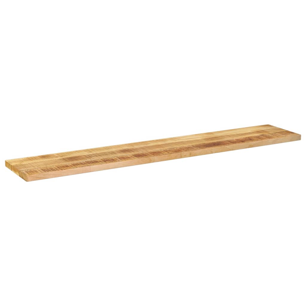 Table Top 160x40x3.8 cm Rectangular Solid Wood Rough Mango