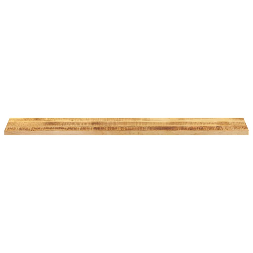 Table Top 160x40x3.8 cm Rectangular Solid Wood Rough Mango