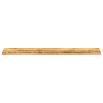 Table Top 160x40x3.8 cm Rectangular Solid Wood Rough Mango