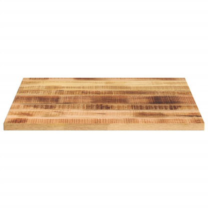 Table Top 70x70x3.8 cm Square Solid Wood Rough Mango