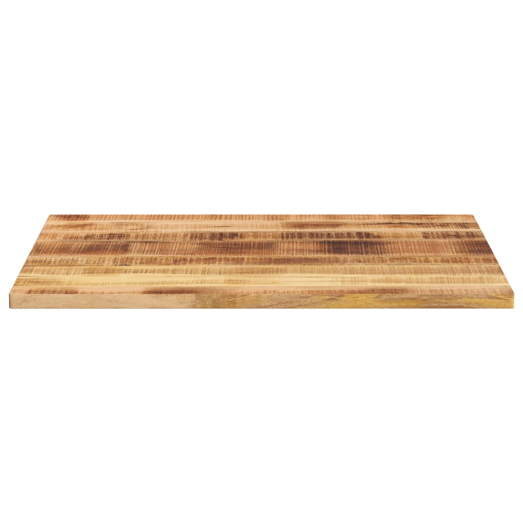 Table Top 90x80x3.8 cm Rectangular Solid Wood Rough Mango