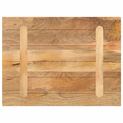 Table Top 90x70x2.5 cm Rectangular Solid Wood Mango
