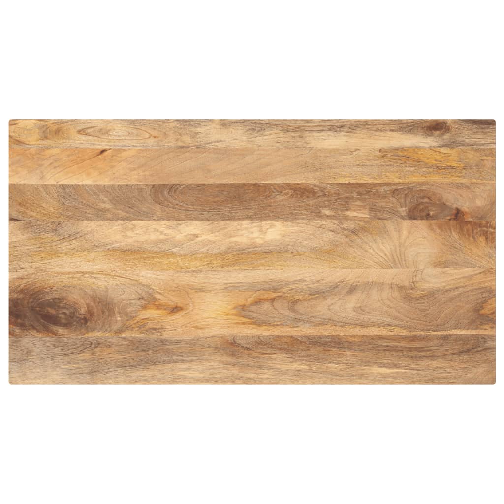 Table Top 110x70x2.5 cm Rectangular Solid Wood Mango