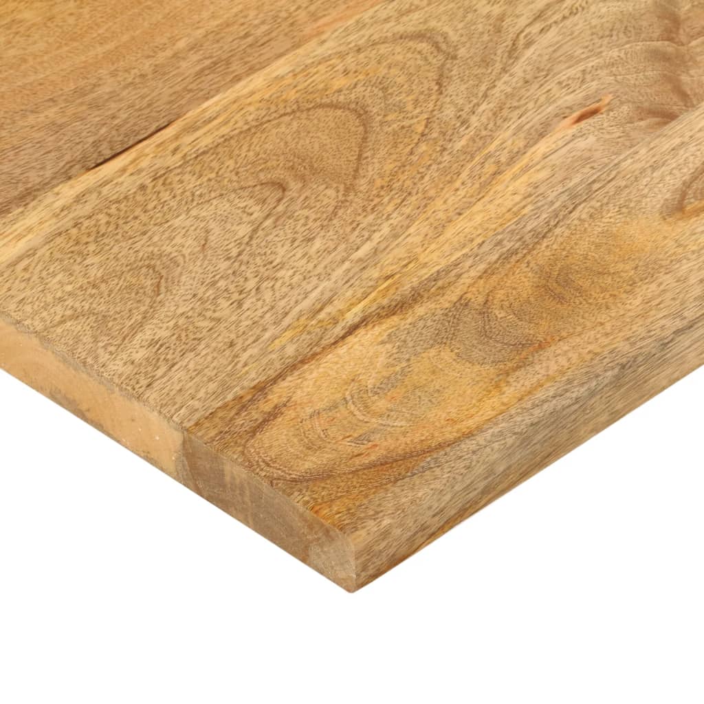 Table Top 90x80x2.5 cm Rectangular Solid Wood Mango
