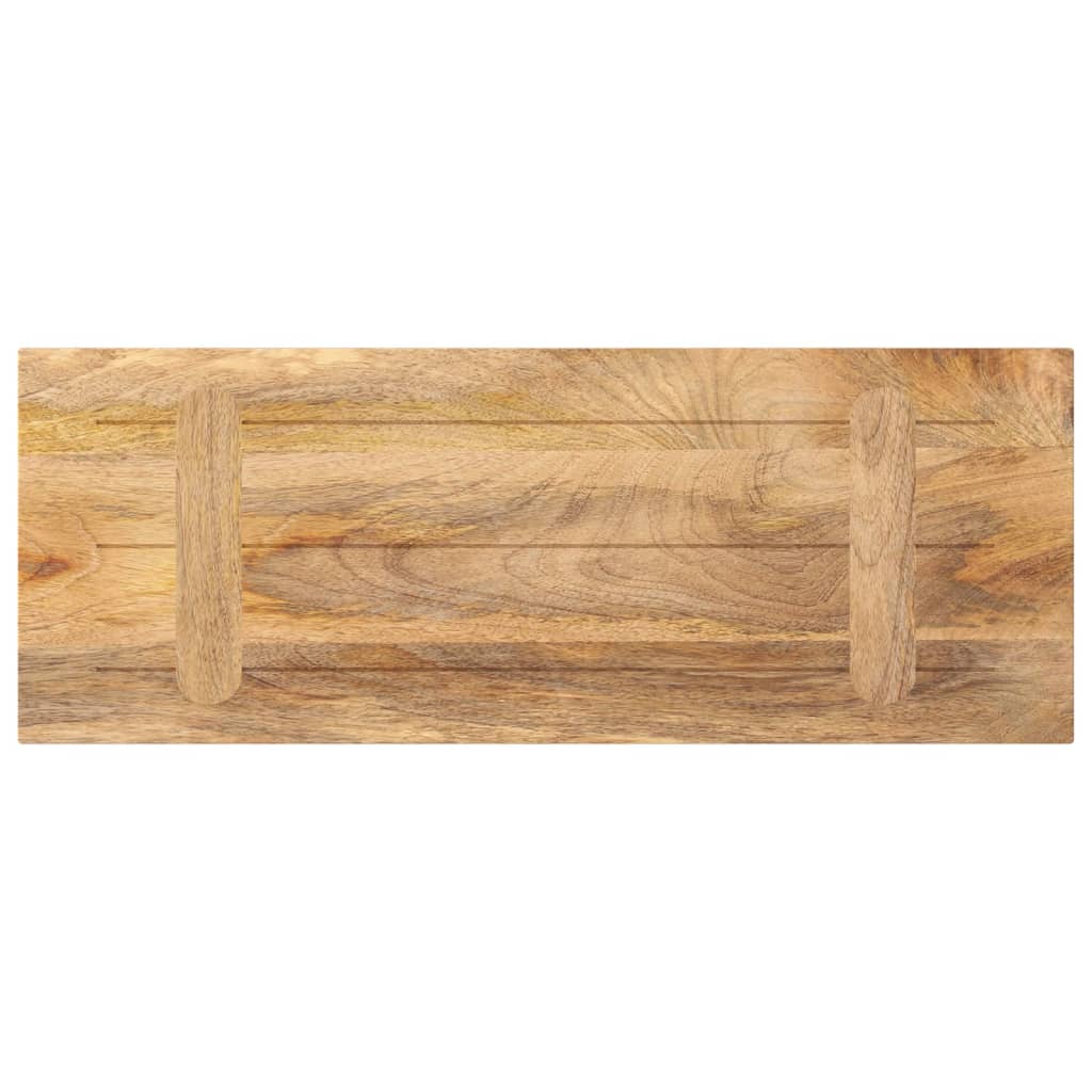 Table Top 90x40x3.8 cm Rectangular Solid Wood Mango
