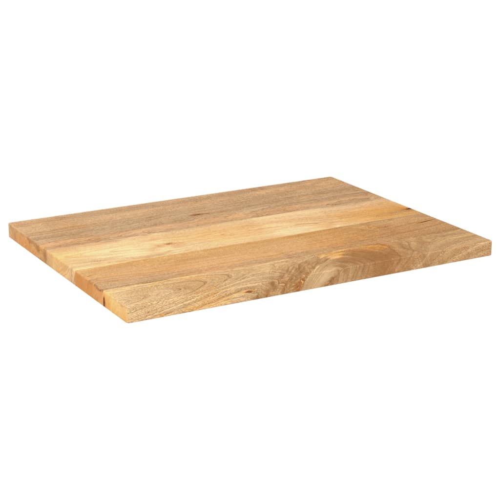 Table Top 90x70x3.8 cm Rectangular Solid Wood Mango