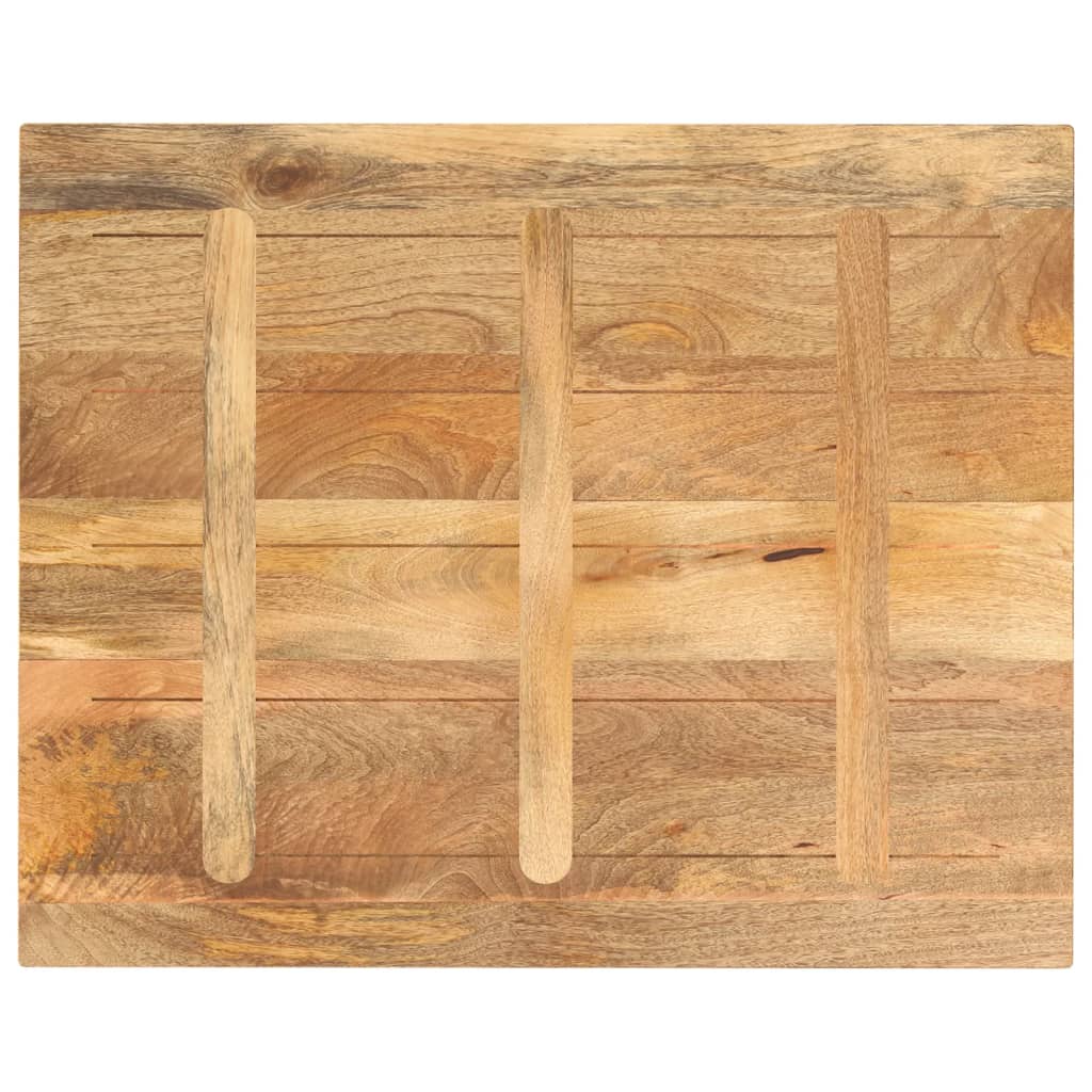 Table Top 90x80x3.8 cm Rectangular Solid Wood Mango