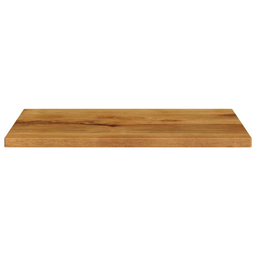 Table Top 80x60x2.5 cm Rectangular Solid Wood Mango