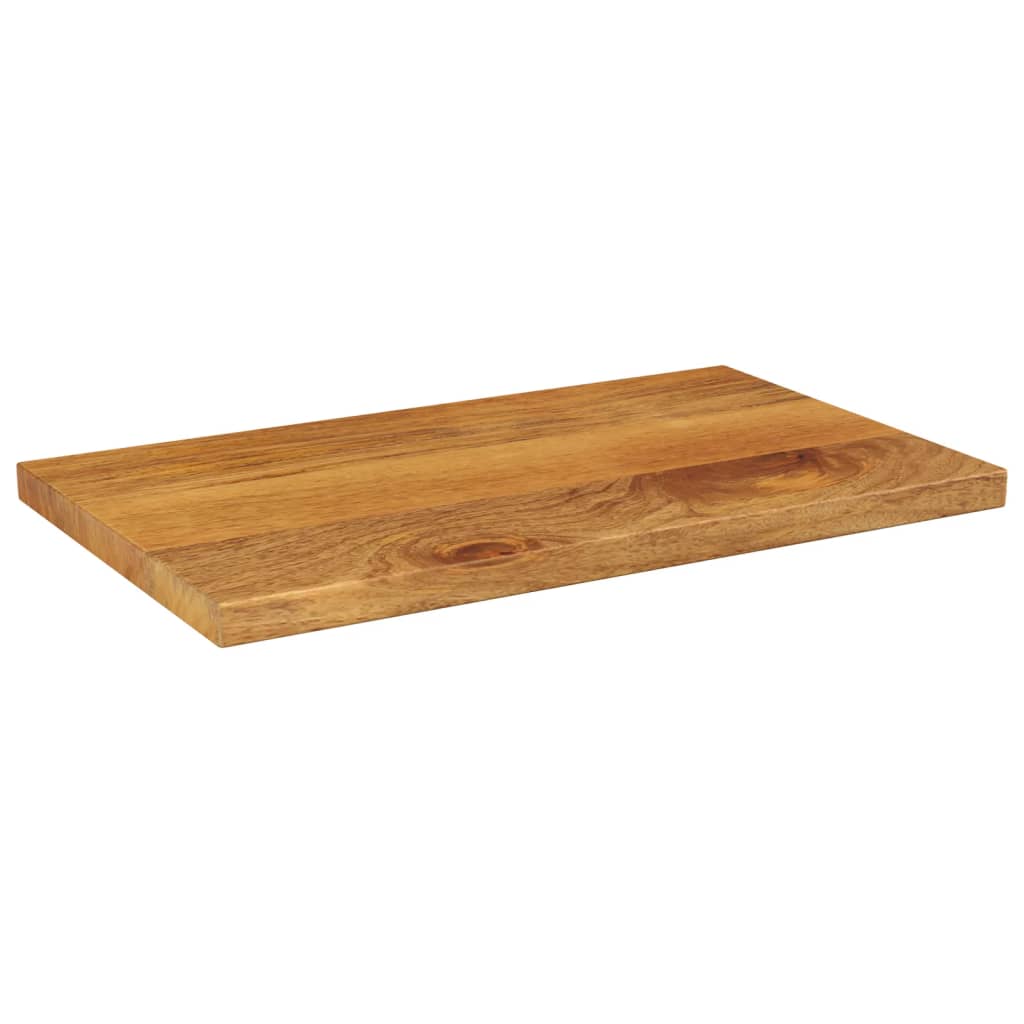 Table Top 50x30x3.8 cm Rectangular Solid Wood Mango