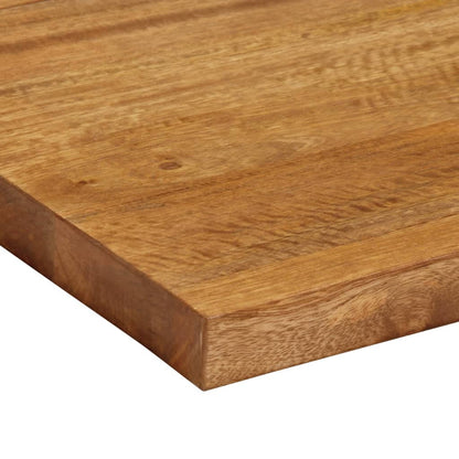Table Top 90x80x3.8 cm Rectangular Solid Wood Mango