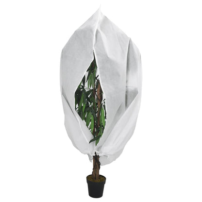 Plant Fleece Covers with Zip 2 pcs 70 g/m² 2.36x2 m