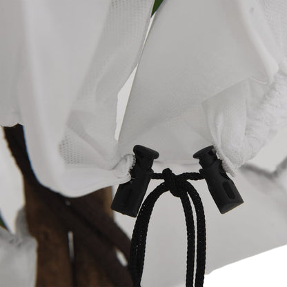 Plant Fleece Covers with Zip 2 pcs 70 g/m² 2.36x2 m
