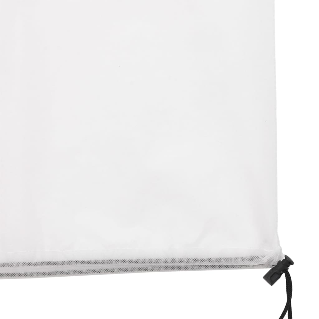 Plant Fleece Covers with Zip 2 pcs 70 g/m² 3.93x3.5 m