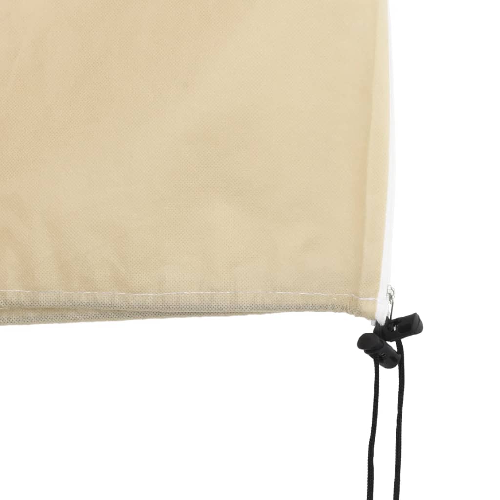 Plant Fleece Covers with Zip 4 pcs 70 g/m² 1.55x1.55 m