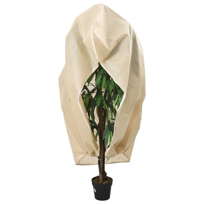 Plant Fleece Covers with Zip 2 pcs 70 g/m² 3.14x2.5 m