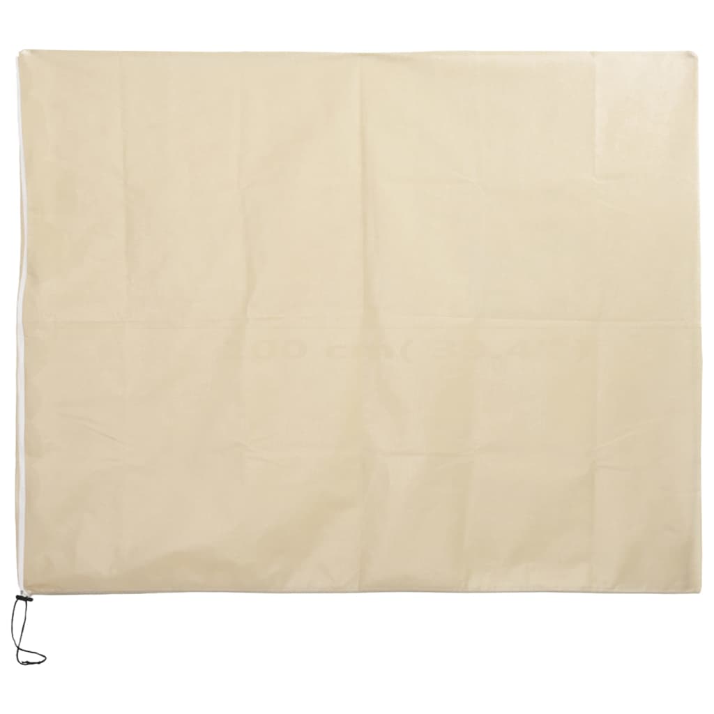 Plant Fleece Covers with Zip 2 pcs 70 g/m² 3.14x2.5 m