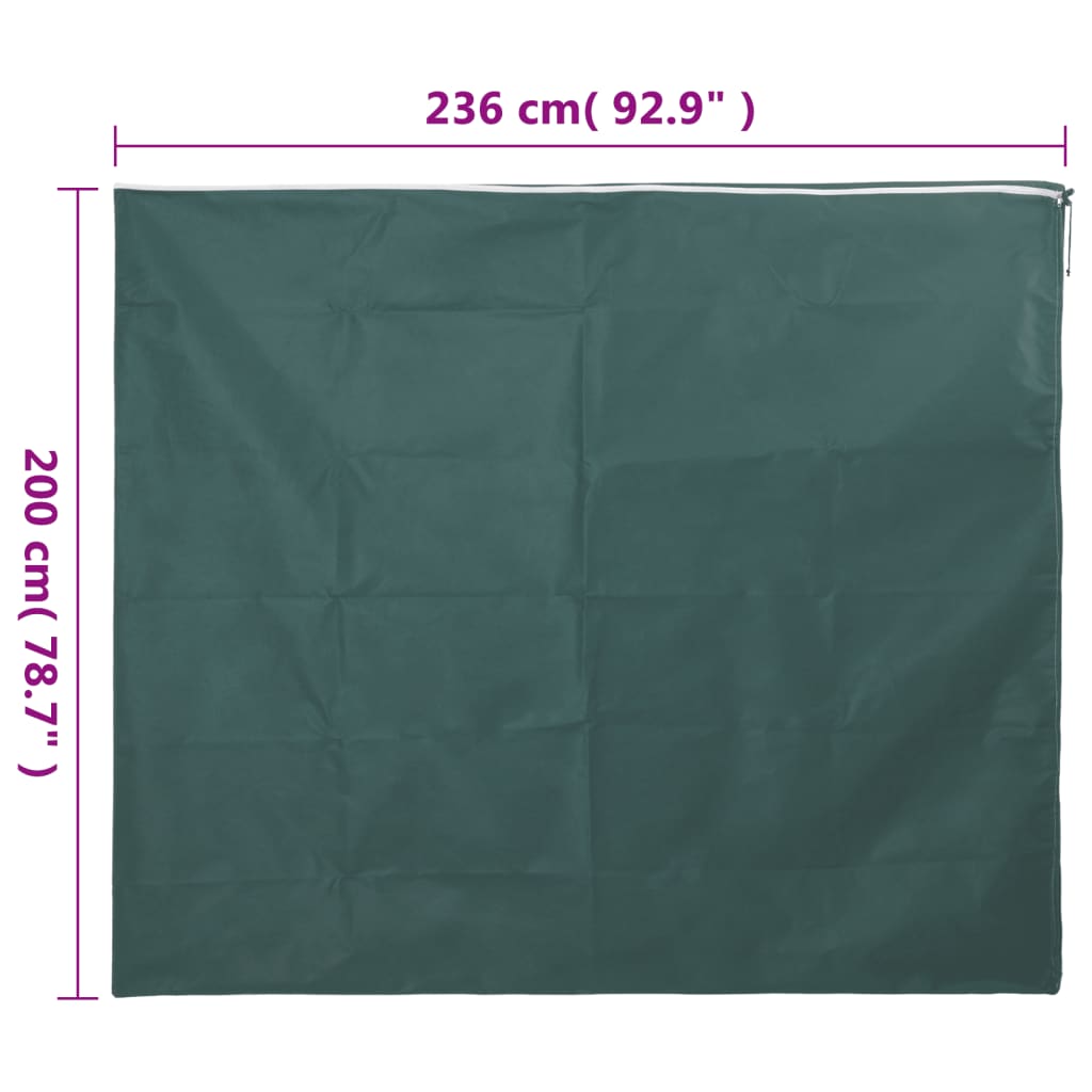Plant Fleece Covers with Zip 2 pcs 70 g/m² 2.36x2 m
