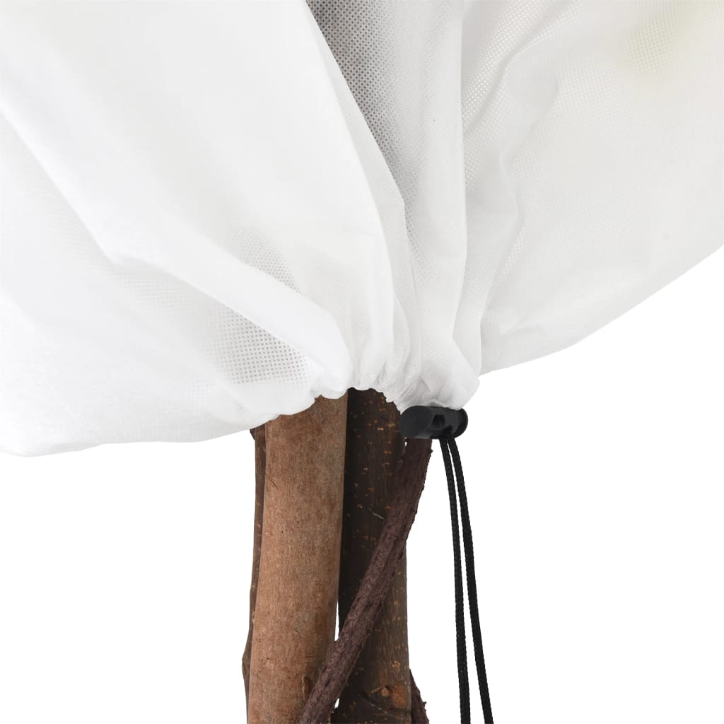 Plant Fleece Covers with Drawstring 12 pcs 70 g/m² 0,8x1,2 m
