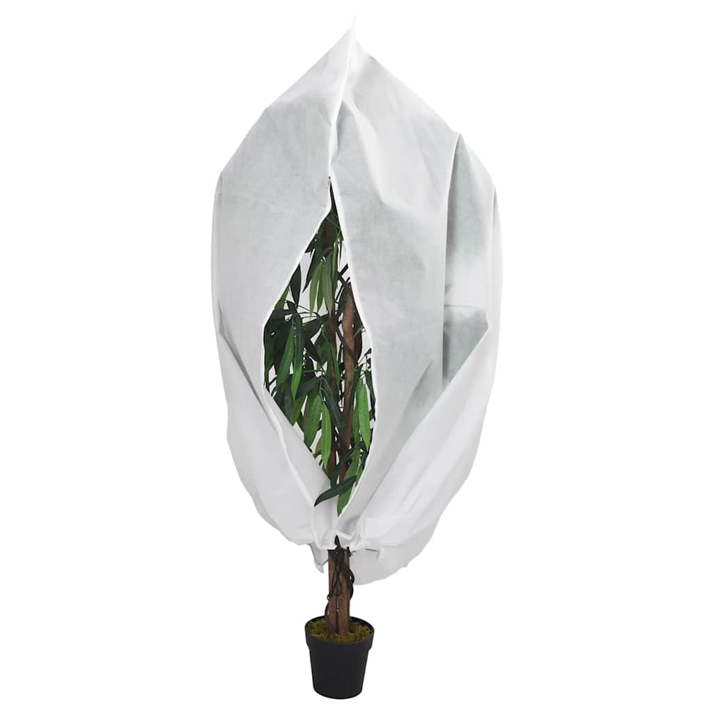 Plant Fleece Covers with Zip 4 pcs 70 g/m² 3.14x2.5 m