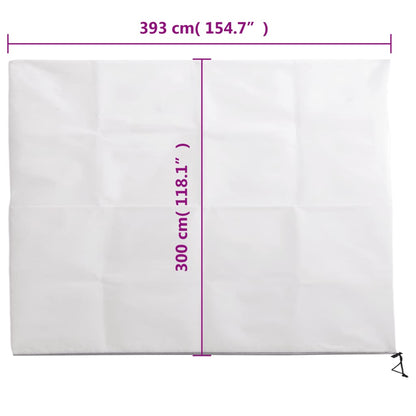 Plant Fleece Covers with Zip 4 pcs 70 g/m² 3.93x3 m
