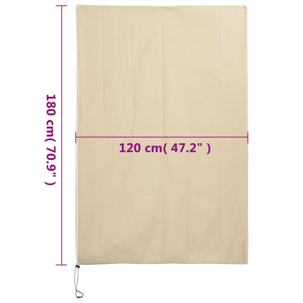 Plant Fleece Covers with Zip 10 pcs 70 g/m² 1.2x1.8 m