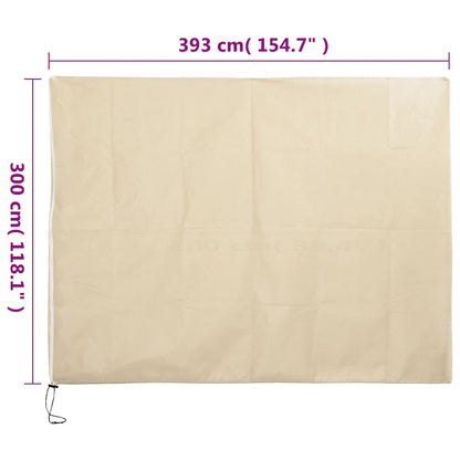 Plant Fleece Covers with Zip 4 pcs 70 g/m² 3.93x3 m