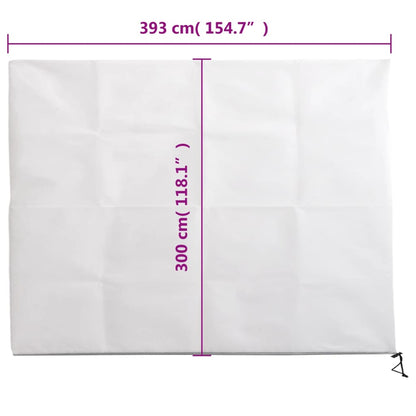 Plant Fleece Covers with Zip 10 pcs 70 g/m² 3.93x3 m