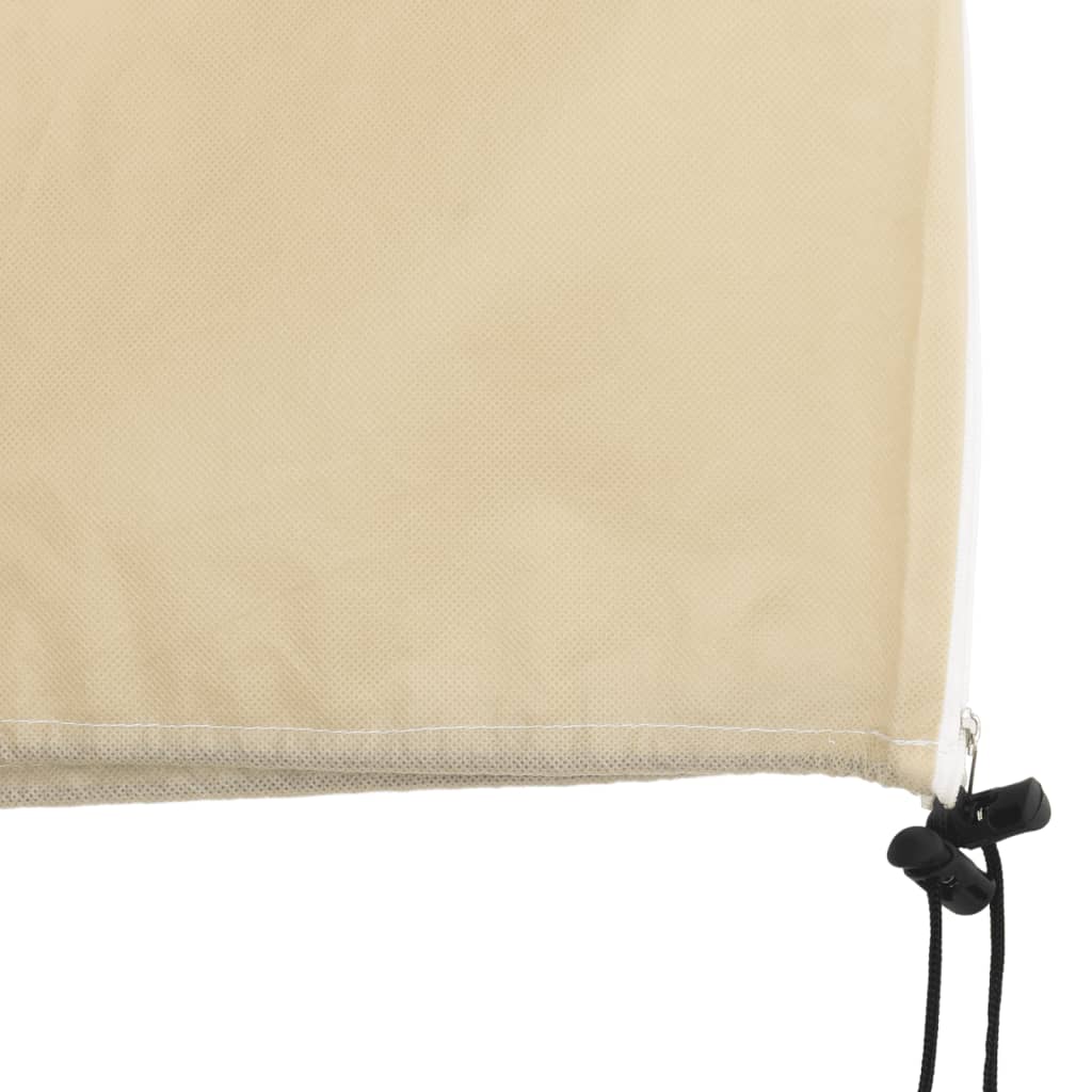 Plant Fleece Covers with Zip 10 pcs 70 g/m² 3.93x3.5 m