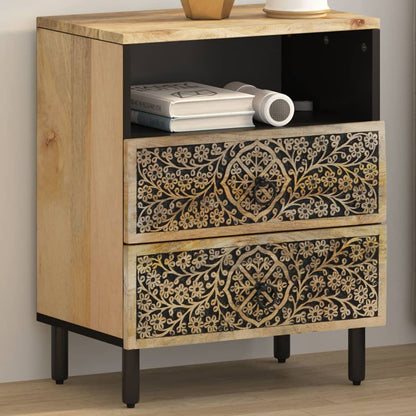 Bedside Cabinet 50x33x60 cm Solid Wood Mango