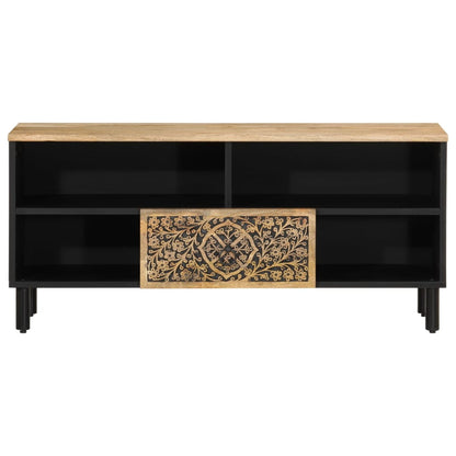 TV Cabinet 100x33x46 cm Solid Wood Mango