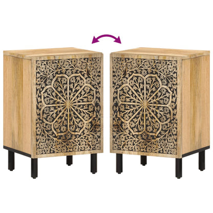 Bathroom Cabinet 38x33x58 cm Solid Wood Mango