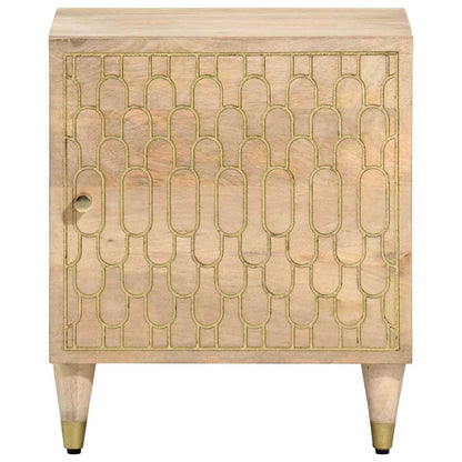Bedside Cabinets 2 pcs 40x33x46 cm Solid Wood Mango